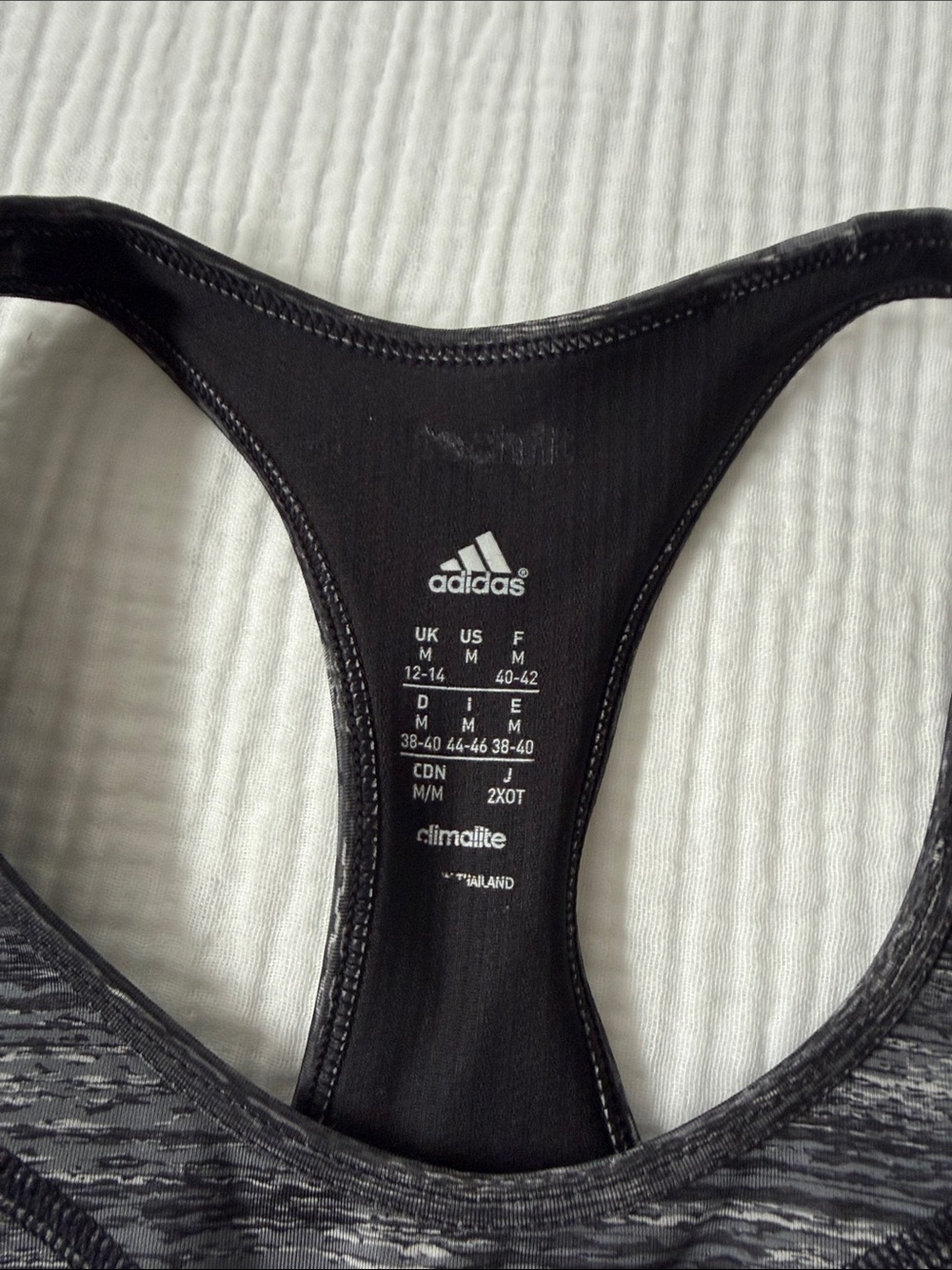 Adidas Racerback Sports Bra - Picture 2 of 3